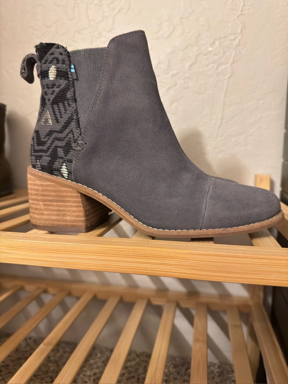 Tom’s booties